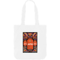 Jaipur Illustrated Tote Bag