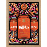 Jaipur Illustrated Poster