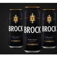 Thornbridge Brewery Enjoy 20% Off Brock Nitro Stout 12 x 440ml Cans