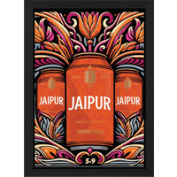 Jaipur Illustrated Poster