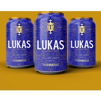 Lukas Can, 4.2% Helles Lager (Gluten Free)