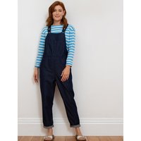 Kite - Womens Organic Cotton Rempstone Denim Dungarees Navy - Sizes 6-20