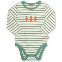 Kite - Baby Organic Cotton Vest - Carroty Bodysuit Green - Appliqué - Newborn-2y