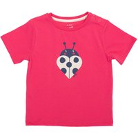 Kite - Girls Organic Cotton Love Bug T-Shirt Pink - Short Sleeve - 0-5y