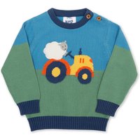 Kite - Boys Organic Cotton Farmer Baa Baa Jumper - Appliqué - Knit - 0-5y