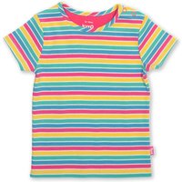 Kite - Girls Organic Cotton Rainbow T-Shirt - Stripe - Short Sleeve - 0-13y