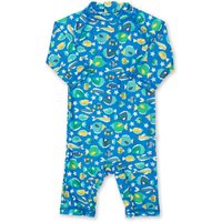 Kite - Boys Swimwear - Funky Fish Sunsuit Blue - Sunsafe UPF 50+ Protection - 0-5y
