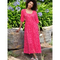 Kite - Womens Dancing Ledge Jersey Dress Songbird Pink - Midi - UK6-UK20