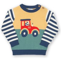 Kite - Boys Organic Cotton Farmer Moo Moo Jumper - Long Sleeve - 3m-6y
