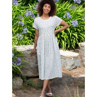 Kite - Womens Organic Cotton Everley Muslin Dress Garden Bloom - Short Sleeve - XS-XL