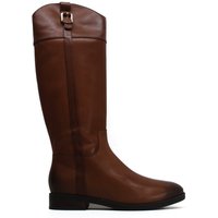 Legend Footwear Get 83% Off Vionic Phillipa Brown Leather Boots for Women Size 8
