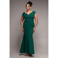 Bardot Pleated Maxi Dress