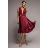 Soft Touch Multi Way Open Back Midi Dress