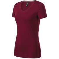 Malfini Action V-neck T-shirt W MLI-70186 garnet