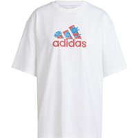 adidas Flower Pack Badge of Sport Women's T-shirt White IT1421