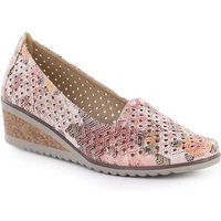 Women's openwork wedge shoes, multicolored, Potocki SZ12306