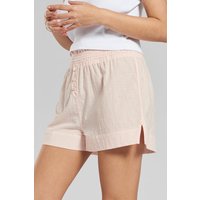 Lomandra ethical-cotton pyjama shorts - Dawnlight Coral