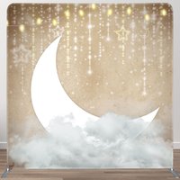 Aperturee Starry Night Moon Cloud Birthday Pillow Case Backdrop, 6X6FT(1.8X1.8M), 111 USD, square double-sided backdrops, DSAH0A785-F