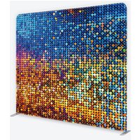 Aperturee Colorful Glitter Sequins Tension Fabric Backdrop High Definition Abstract Texture Studio Props