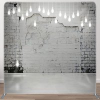 Aperturee Mottled Wall Light Bulbs Square Tension Backdrop, 6 x 6 ft (1.8 x 1.8 m), 111 USD, square double-sided backdrops, DSDMHD1Y30-F