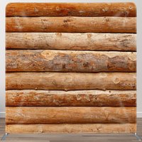 Aperturee Brown Wood Vibe Photography Square Tension Backdrop, 6 x 6 ft (1.8 x 1.8 m), 111 USD, square double-sided backdrops, DSXQHD1X21-F
