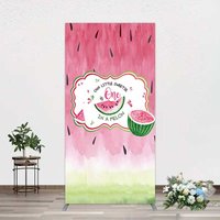 Aperturee Sweetie One In A Melon Birthday Rectangle Backdrop, 1.6x4ft (50x120cm), 98.18 USD, arch backdrop kit, GHJ07009CF-AJ