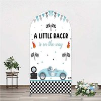 Aperturee A Little Racer is on the Way Arch Backdrop, Professional Racing Photography Studio Background