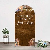 Aperturee Western Wedding Arch Backdrop, Country Theme Prop, Arch Stand Background