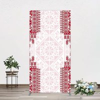 Aperturee Simple Slovakia Pattern Happy Birthday Rectangle Backdrop, 1.6 x 4 ft (0.5 x 1.2 m), 98.18 USD, arch backdrop kit, JWGD5Q42CF-AJ