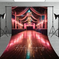 Aperturee Starry Dynamic Dance Hall Architecture Sweep Backdrop, 5 x 7 ft (1.5 x 2.1 m), 42 USD, sweep backdrops, LRSD1K80-D