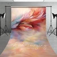 Aperturee Color Pretty Pastel Feather Fine Art Sweep Backdrop, 5 x 7 ft (1.5 x 2.1 m), 42 USD, sweep backdrops, LRSD4K87-D