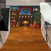Aperturee Cozy Christmas Room Sweet Holiday Sweep Backdrop, 5 x 7 ft (1.5 x 2.1 m), 42 USD, sweep backdrops, LRSD9K06-D