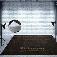Aperturee Dark Wood Black Retro Fabric Floor Backdrop For Photo, 5X3FT(1.5X1M), 41.2 USD, fabric floor backdrops, MATLRHD7K60-E