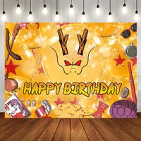 Aperturee Sparkle Gold Crutch Dragon Happy Birthday Backdrop, 5X3FT(1.5X1M), 15.07 USD, birthday backdrops, YZHD2P09-E