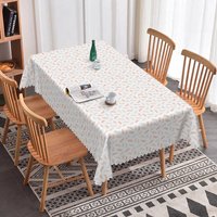 Aperturee Pink and Grey Geometric Rectangle Tablecloth, Modern Abstract Triangle Pattern, Scandi Style Kitchen Dining Room Decor, Geometric Art Prop