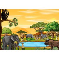 African Jungle Print