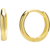 Spero London Women's Sterling Silver Hoop Earrings in Gold