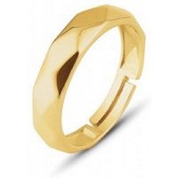 Sterling Silver Wide Hammered Ring