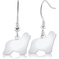 Komodor Silhouette Silver Earrings