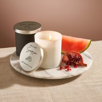 Personalised Candle - Watermelon Pomegranate Scented