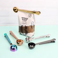 Personalised Coffee Spoon and Bag Clip