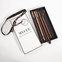 Personalised Straw Gift Set with Free Gift Wrapping