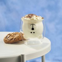 Teddy Bear Double-Walled Glass