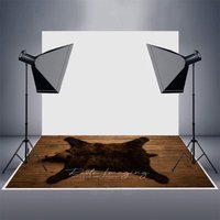 Aperturee Bear Shape Carpet Wood Rubber Floor Mat For Photo, 5X4FT(1.5X1.2M), 129 USD, rubber floor mat, RUBLRHD7K90-G
