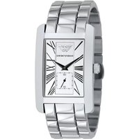 Emporio Armani AR0145 Classic White Dial Men's Watch