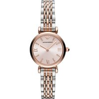 Watches of USA Save 67% on Emporio Armani AR11223 Pink Dial TwoTone Womens Watch