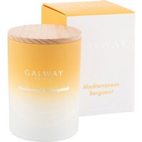 Galway Crystal Mediterranean Bergamot Candle