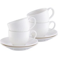Belleek Living Erne Espresso Cup & Saucer Set of 4 image 4