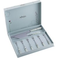 Aynsley Camille Pale Jade Pastry Set image 4