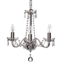 Galway Crystal Cashel 3 Arm Chandelier image 4